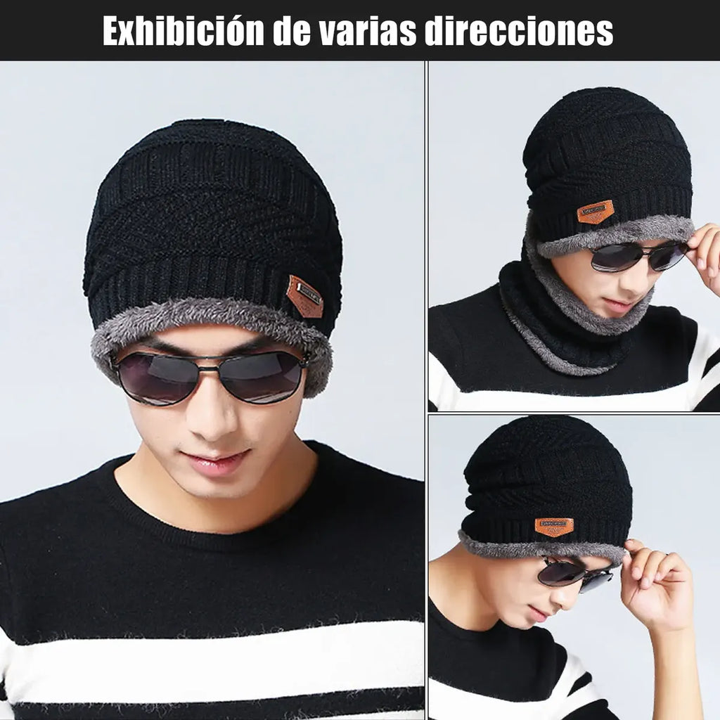 Set de Invierno Premium: Gorro + Cuello Térmico