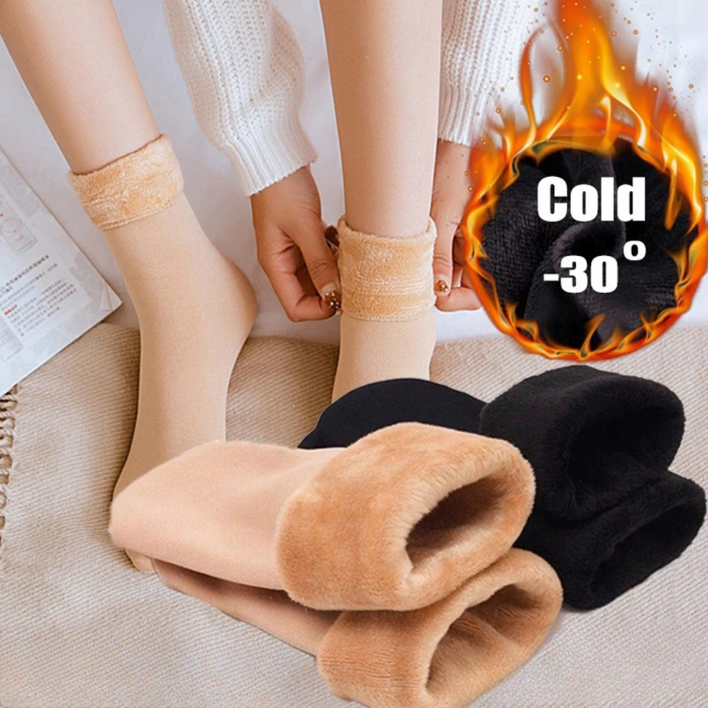 Pack 6 Calcetines Térmico Suave Invierno