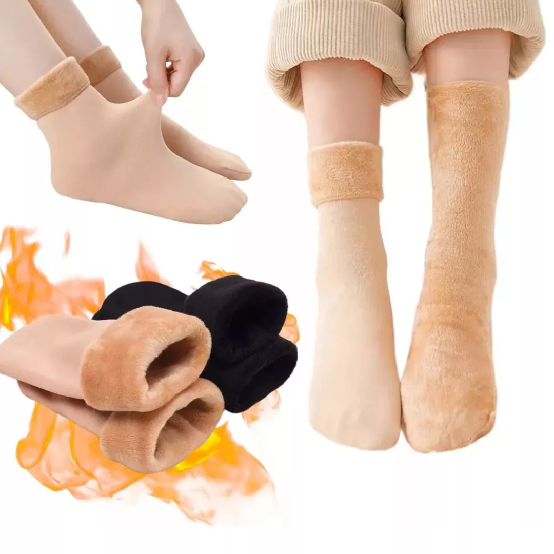 Pack 6 Calcetines Térmico Suave Invierno